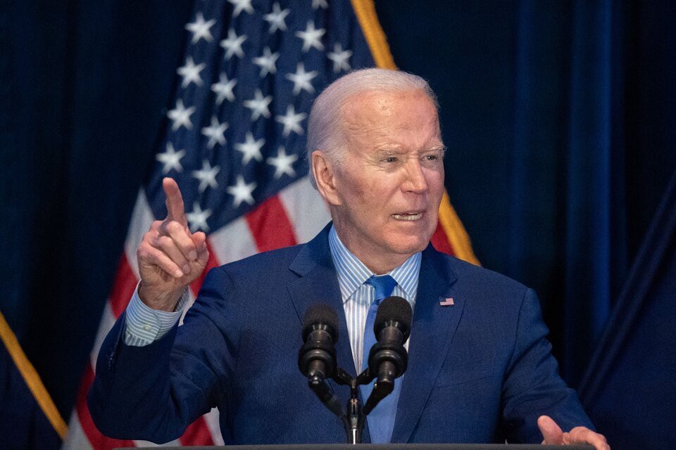 Presidente dos Estados Unidos, Joe Biden (foto: AFP)