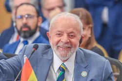Presidente Lula durante sessão Plenária da 8ª Cúpula da Celac, em Kingstown, capital de São Vicente e Granadinas