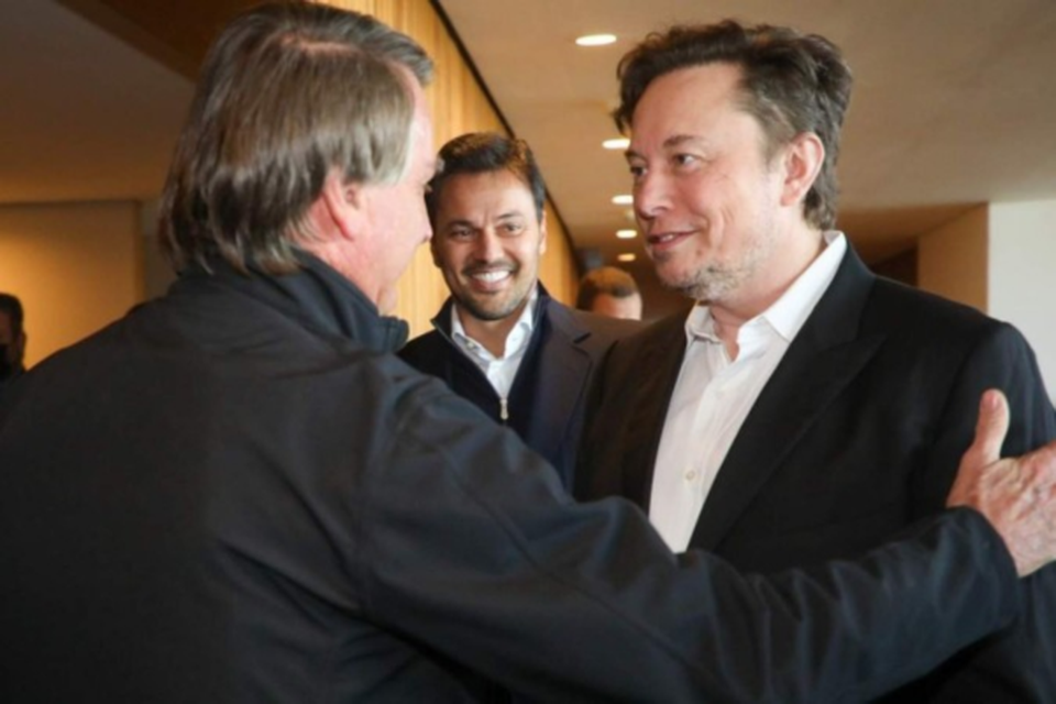 Elon Musk tem criticado arduamente atravs do ''X'', antigo Twitter, o ministro Alexandre de Moraes (Crdito: Cleverson Oliveira/Mcom)