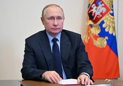 Putin nega responsabilidade por crise alimentar mundial (Foto: Alexey NIKOLSKY / Sputnik / AFP
)