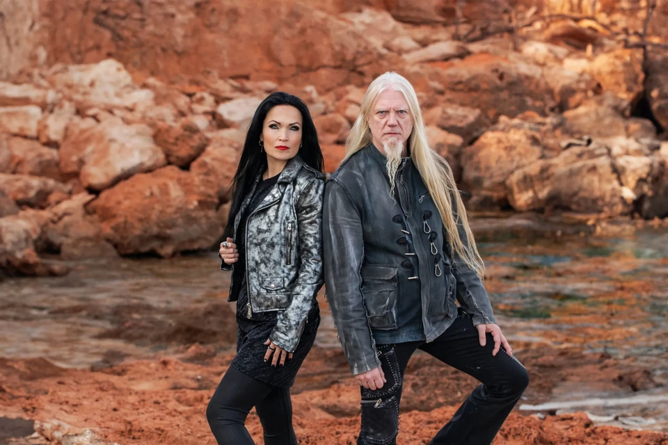 Tarja Turunen e Marko Hietala (Foto: Eva Cuenca)