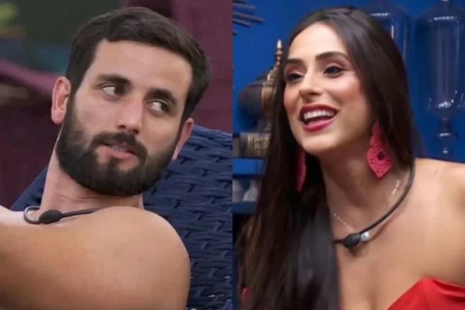 Matheus abriu o corao sobre a possibilidade de um relacionamento com a ex-sister (foto: Reproduo/Globoplay)