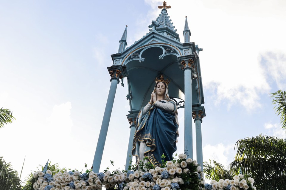A primeira Festa do Morro aconteceu em 1904 (Foto: Sandy James/DP)