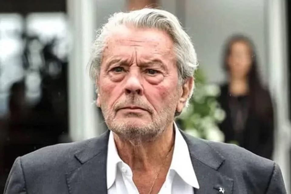 Alain Delon morreu aos 88 anos (Foto: Instagram/Reproduo)