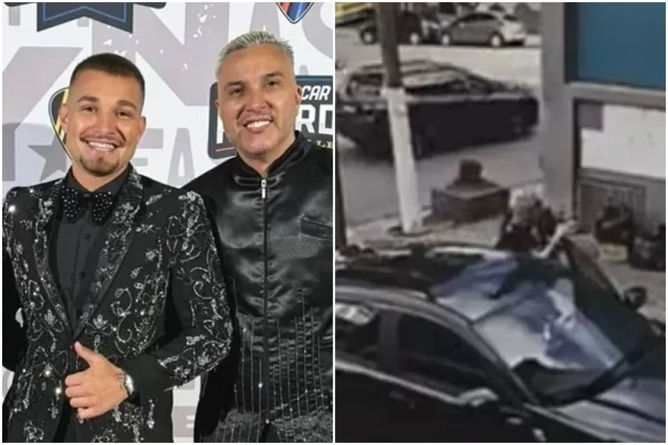 Rogrio Alves teve o carro levado por criminosos (foto: Reproduo)