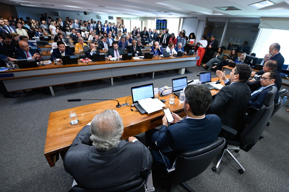 Comisso de Constituio e Justia (CCJ) do Senado aprovou "PEC do Quinqunio" (Edilson Rodrigues/Agncia Senado)