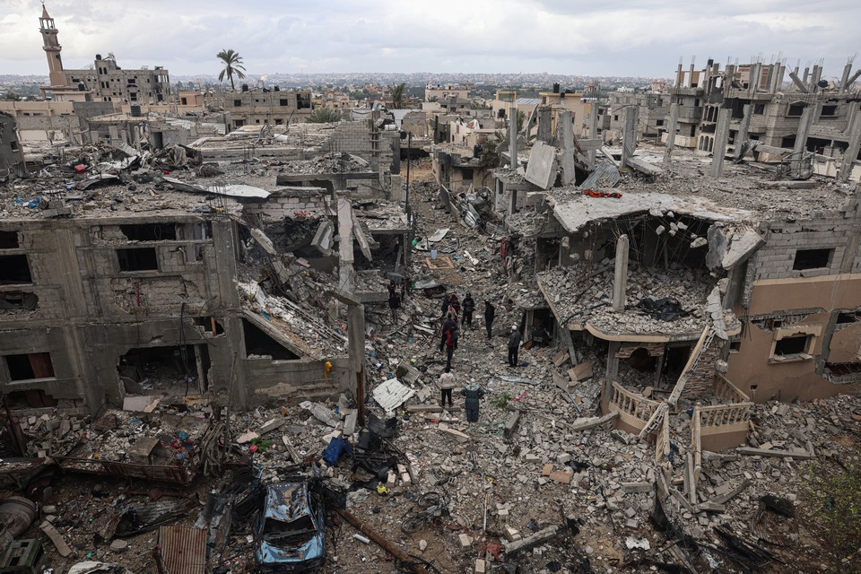 O nmero de mortes confirmadas na Faixa de Gaza foi atualizado pelo Governo do Hamas (foto: SAID KHATIB / AFP)