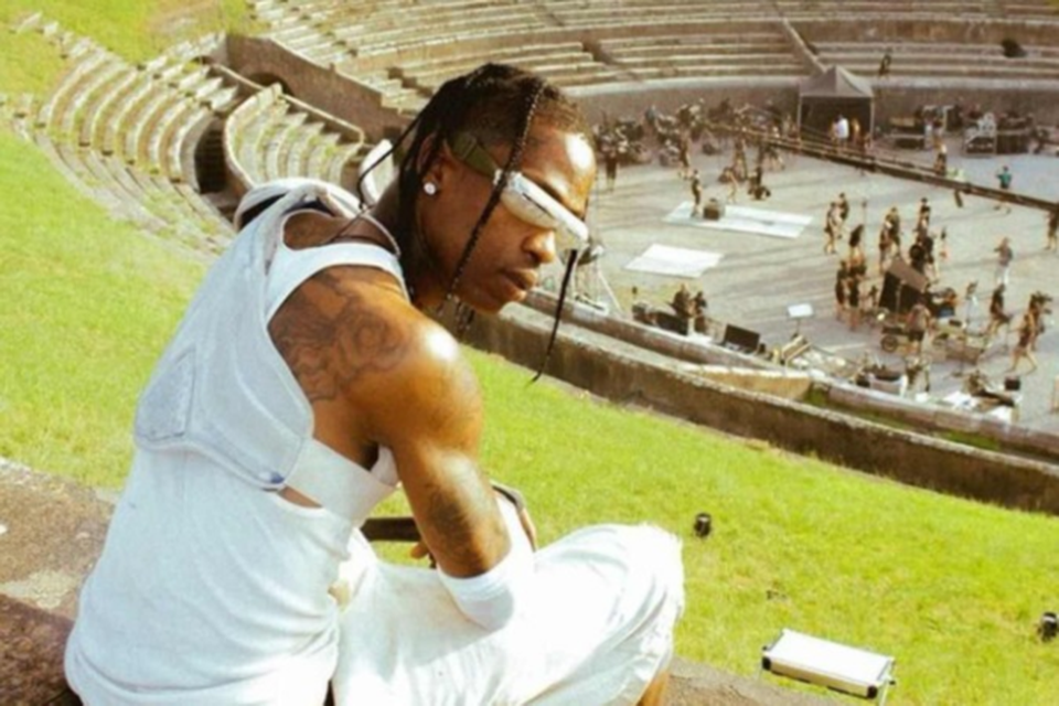 Este no  o primeiro desentendimento de Travis com a Justia  (Crdito: Reproduo/Instagram/@travisscott)