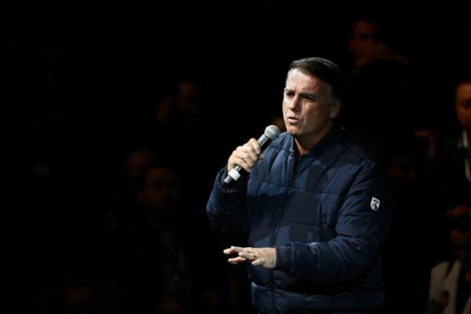 No relatrio da PF sobre a tentativa de golpe, o nome de Bolsonaro  citado 535 vezes. Defesa do ex-presidente no se manifestou  (Crdito: Evaristo Sa / AFP
)