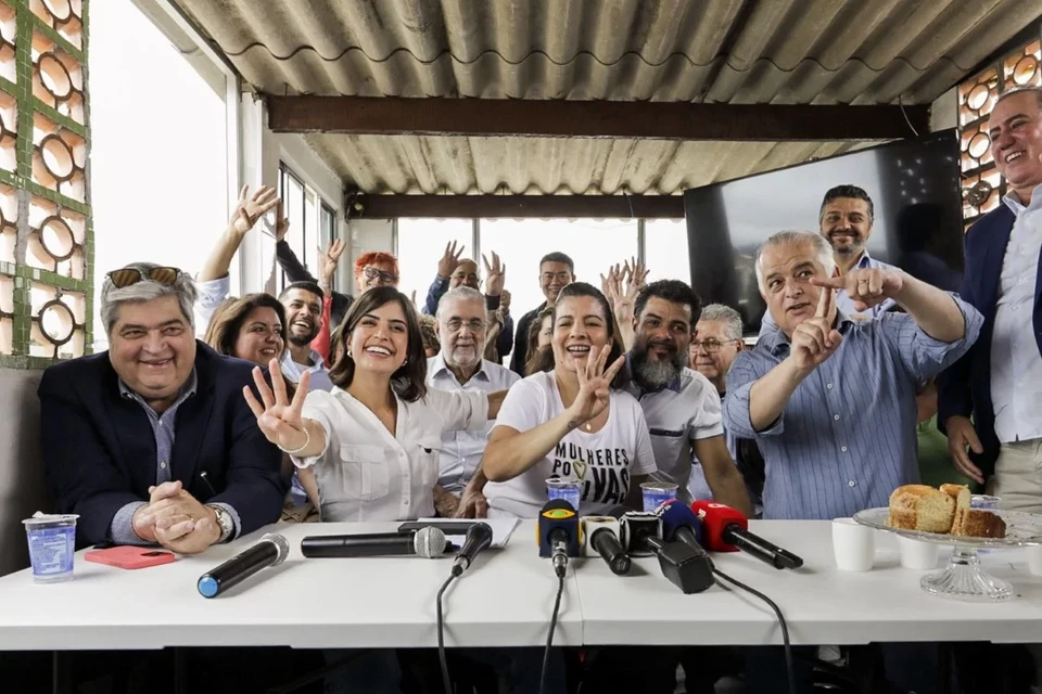 Pré-candidatura de Tabata à Prefeitura de São Paulo foi lançada nesta quinta-feira (25) (foto: Marcelo Chello/Especial Metrópóles)