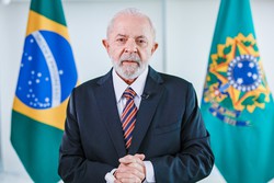 Lula durante reunio virtual Extraordinria de Chefes de Estado e de Governo da Comunidade de Estados Latino-Americanos e Caribenhos (CELAC)