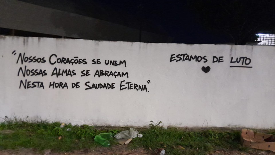 Frase de luto em Marcos Freire (Foto: Redes Sociais)