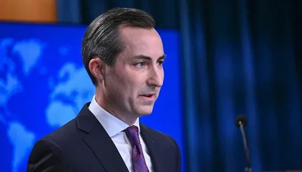Porta-voz do Departamento de Estado norte-americano, Matthew Miller, (foto: AFP/File)