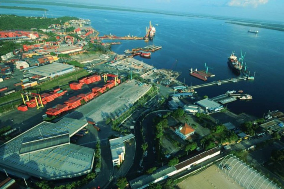 Zona Franca de Manaus completou 57 anos na ltima quarta-feira (28) (foto: Super Terminais/Divulgao)