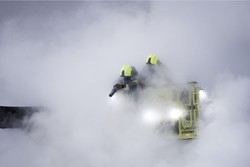 Aeroporto de Heathrow volta a operar normalmente aps incndio (Crdito: BENJAMIN CREMEL/AFP)