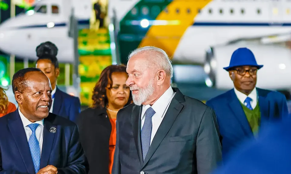 Lula no participou do evento e acabou jantando na residncia oficial do embaixador brasileiro na Etipia, Jandyr Ferreira dos Santos (foto: Ricardo Stuckert/PR)