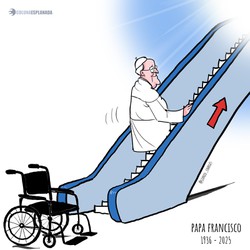 O Brasil no Vaticano (Charge: Izanio Faanha
)