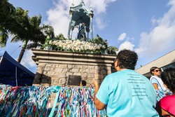 Neste ano, a festa traz como tema, ''Imaculada Conceio do Morro, ensinai-nos que toda vocao  graa e misso dada por Deus%u2019''