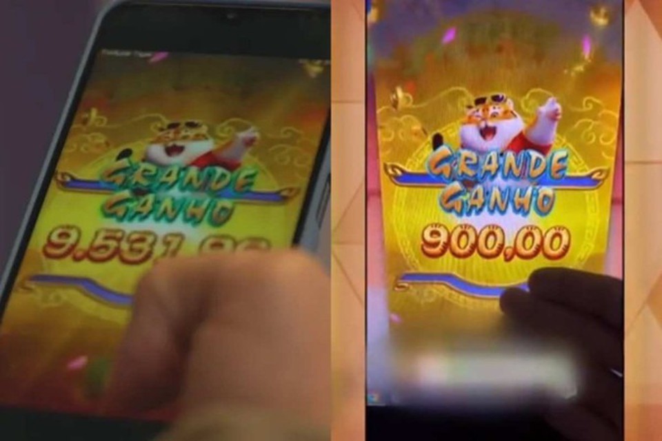 

O jogo funciona como um casino virtual e é amplamente promovido por influenciadores nas redes sociais  (foto: Reprodução/TV Globo/Fantástico)