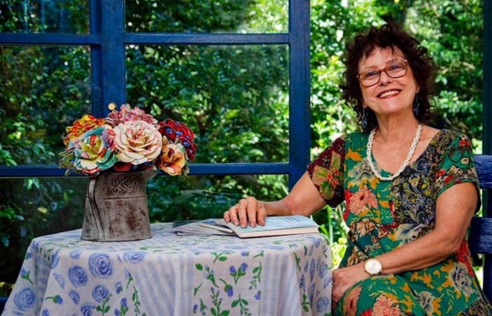 Escritora Roseana Murray agradece  equipe do hospital em mensagem publicada nas redes sociais (Crdito: Divulgao)