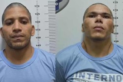 
Os dois detentos que fugiram da Penitenciária federal de Mossoró, no Rio Grande do Norte, na quarta-feira passada fizeram uma família refém na noite desta sexta-feira