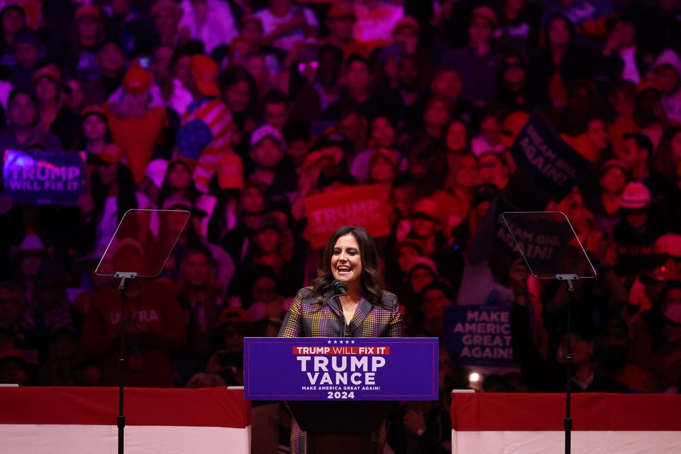 Deputada por Nova York Elise Stefanik (foto: MICHAEL M. SANTIAGOGETTY IMAGES NORTH AMERICAGetty Images via AFP)