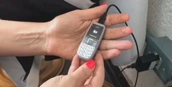 Minicelular foi apreendido durante uma operao realizada nessa quinta-feira (7/12)