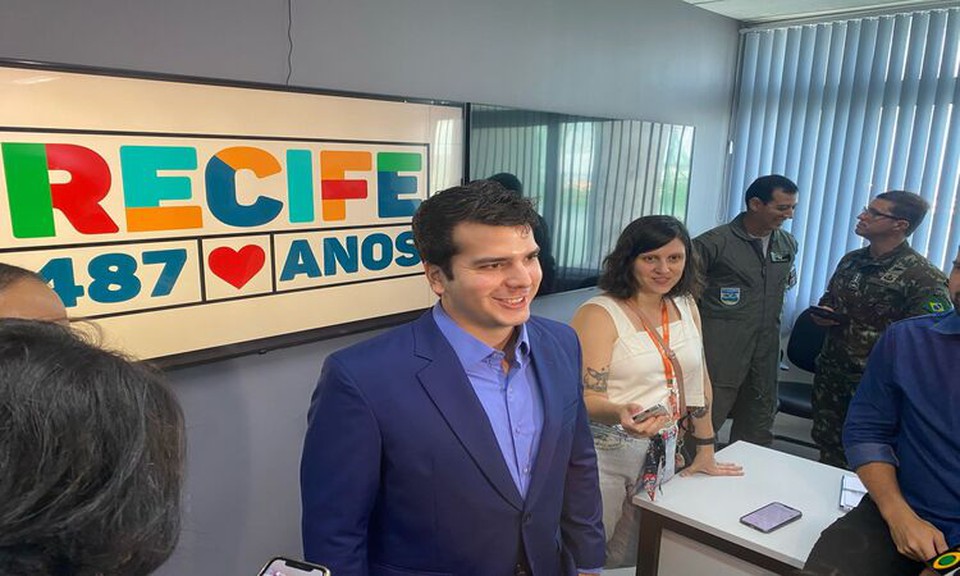 Antnio Coelho detalhou programao do aniversrio do Recife  (Foto: Aim Kyrillos/DP)