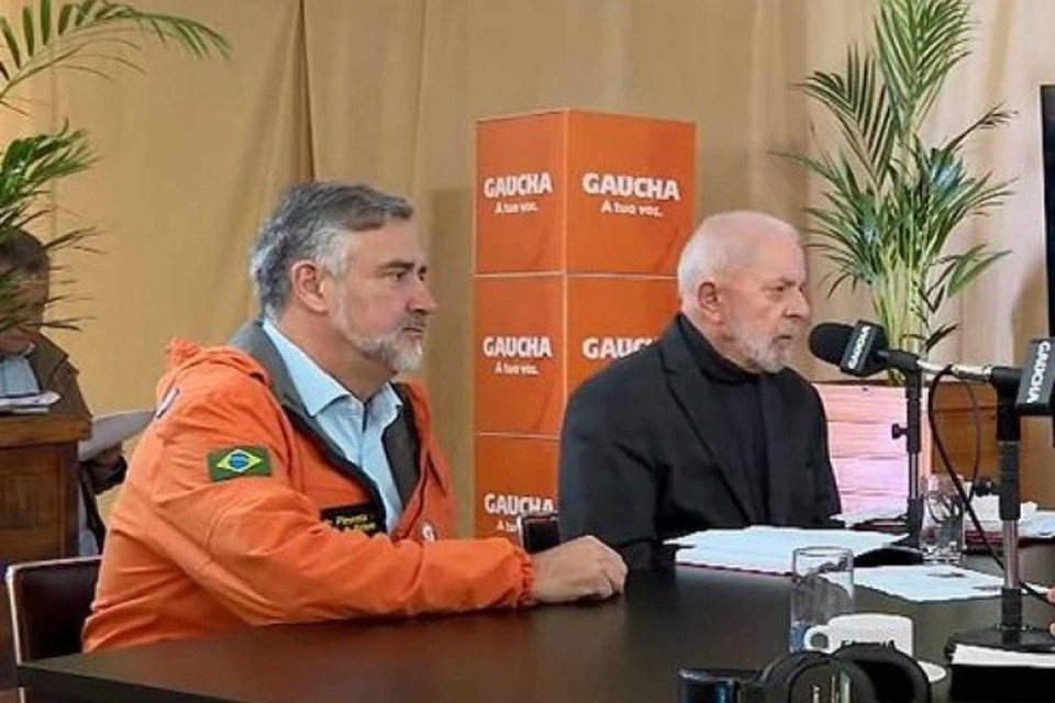 O presidente Lula garantiu que o governo federal vai "resolver definitivamente" os problemas causados pelas enchentes no Rio Grande do Sul (Foto: Reproduo/Youtube/LulaOficial)