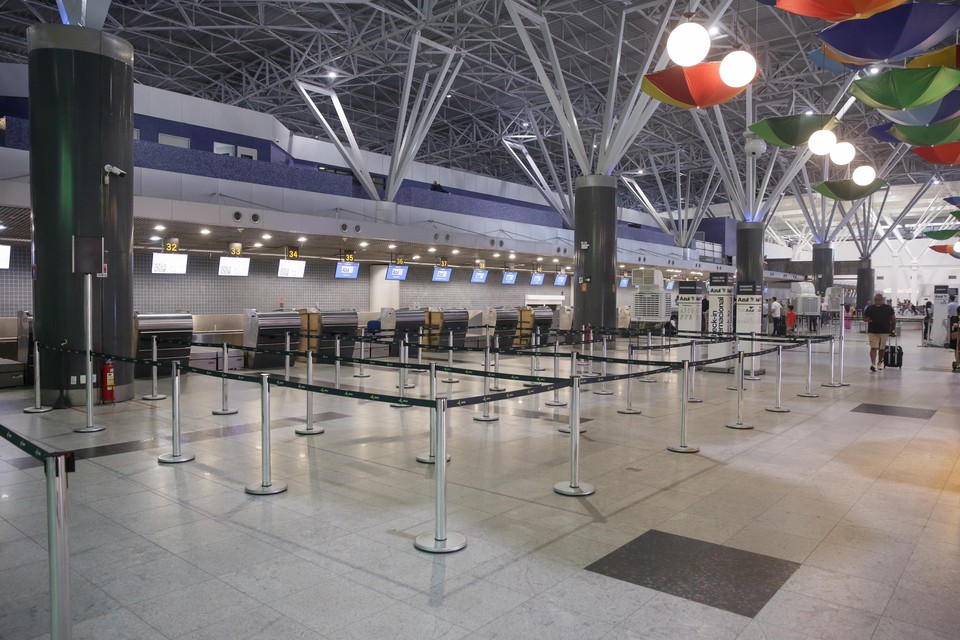Aeroporto do Recife ganhou novas instalaes (Foto: Rafel Vieira/DP)