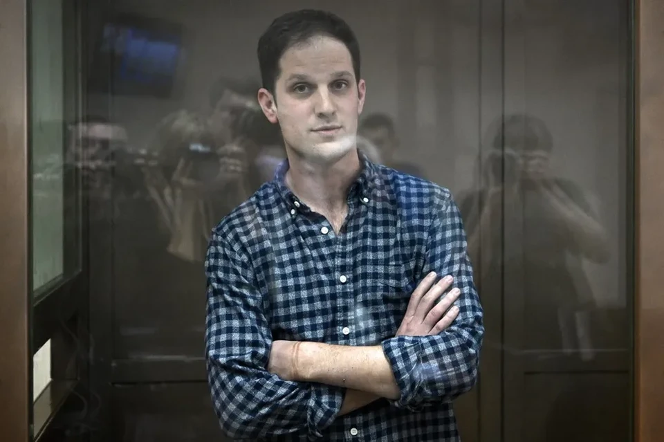 Evan Gershkovich, jornalista do Wall Street Journal (Foto: NATALIA KOLESNIKOVA/AFP)