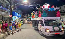 A Caravana de Natal vai percorrer as principais ruas e a avenida Arthur Xavier, no bairro do Socorro, a partir das 17h