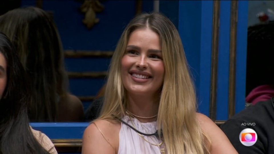 Yasmin Brunet foi a dcima segunda eliminada do BBB 24 (Foto: Reproduo/Globo)