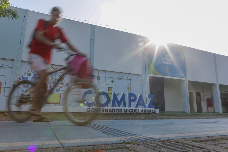 Compaz Miguel Arraes, no bairro da Madalena, na Zona Norte do Recife  (Rafael Vieira/DP)