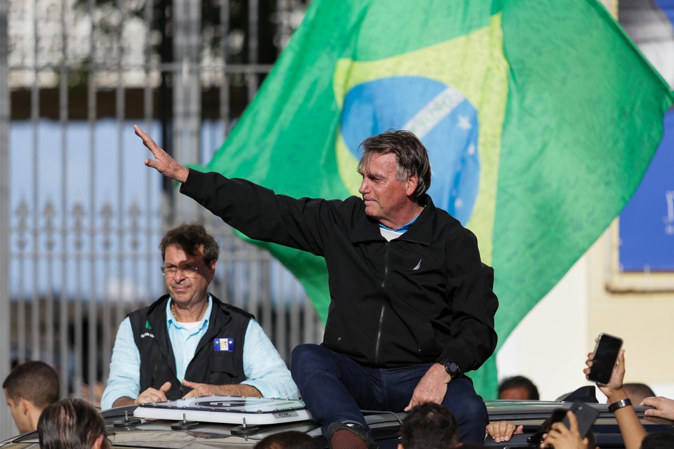 Gilson Machado e Bolsonaro no Recife (Rafael Vieira/DP Foto)