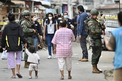 Equador enfrenta atos de barbárie, diz ministro do Interior após explosão (Foto: Marcos Pin / AFP
)