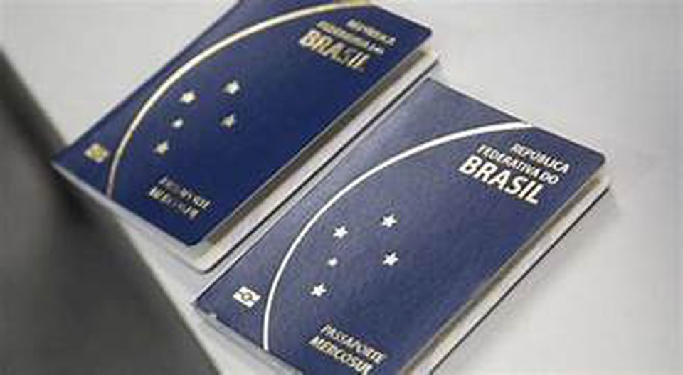 Passaporte  expedido pela PF (Foto: Arquivo)