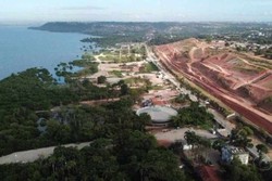 Mina em Macei: 60 mil pessoas foram realocadas em cinco bairros (Foto:  Reproduo/TV Gazeta)