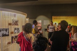 Ocupao Nan Vasconcelos: ltima chance para conferir a visitao  (Foto: Evelyn Lima)
