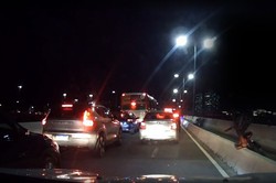 PM localiza trs suspeitos de envolvimento no arrasto do viaduto Capito Temudo (Reproduo/Redes Sociais)