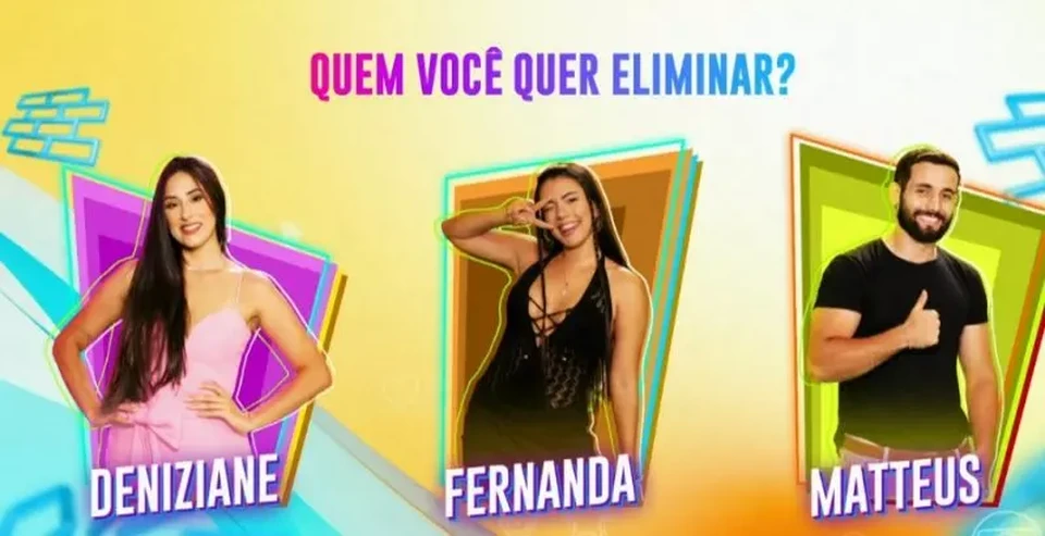 Deniziane, Fernanda e Matteus esto no Paredo (Foto: Reproduo/TV Globo)