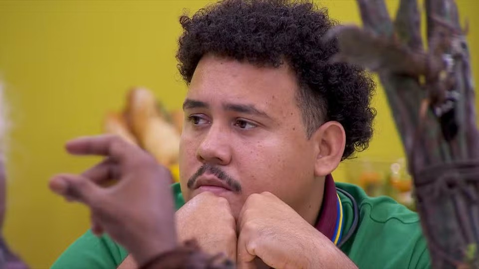 De acordo com enquete, Lucas Henrique deixar o BBB 24 (Foto: Reproduo/Globo)