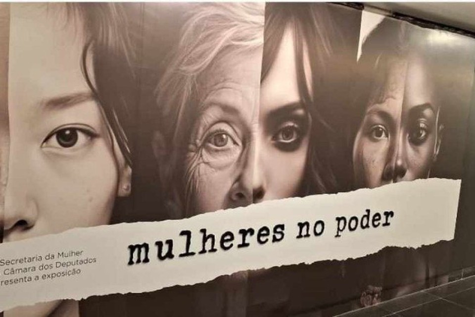
Exposio na Cmara ir lembrar a sub-representao feminina na poltica e pede o combate s fake news contra candidatas e o fim das candidatas "laranjas" (foto: Evandro boli/CB/DA.Press)