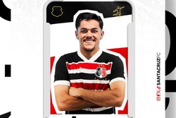 Santa Cruz anuncia contratao do meia Joo Pedro, stimo reforo oficializado para 2024 (Reproduo/SCFC)