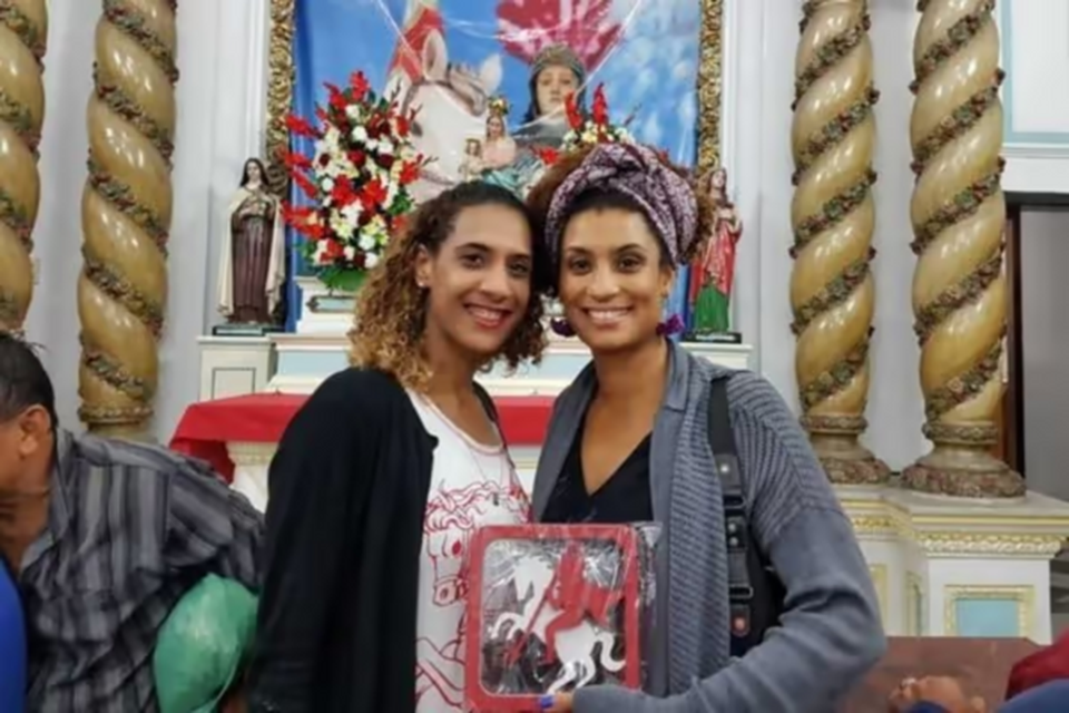Anielle Franco e Marielle Franco  (Crdito: Reproduo)