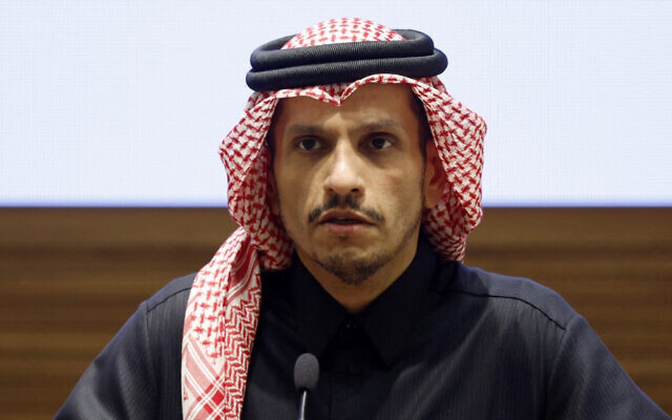Primeiro-ministro do Catar, xeique Mohammed bin Abdelrahman Al-Thani (foto: Karim Jaafar/AFP)