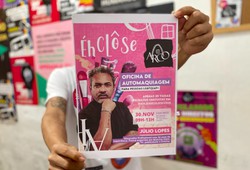 Oficina  voltada para pessoas LGBTQIAP  e negras