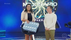 Pernambucana conquista R$ 1 milho no Quem Quer Ser Um Milionrio (foto: Reproduo/TVGlobo)