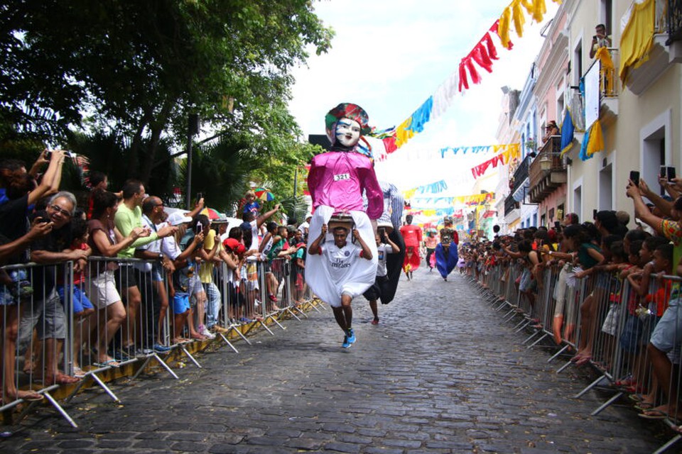 Corrida de bonecos  tradio em Olinda  (Foto: Prefeitura de Olinda)