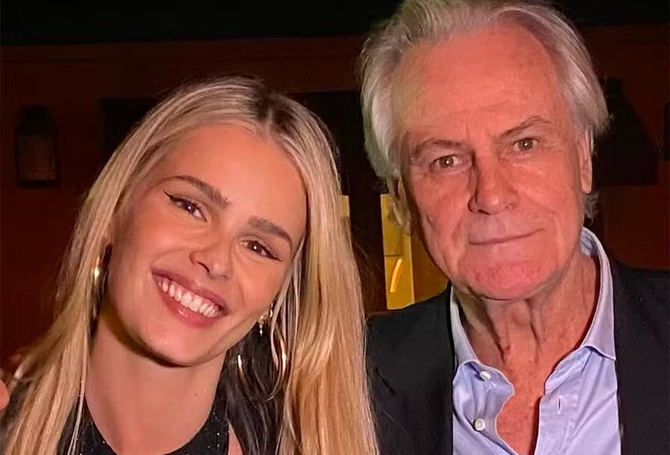 Yasmin Brunet e o pai, Armando Fernandez (foto: Reproduo/Instagram)